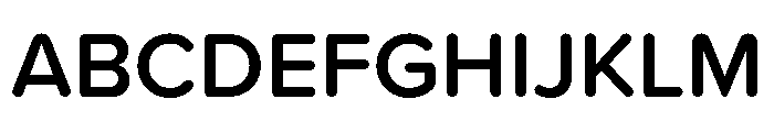 Proxima Soft Semi Bold Font UPPERCASE