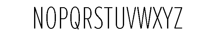 Proxima Vara Font UPPERCASE