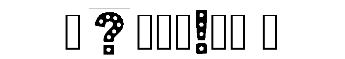 Psych Regular Font OTHER CHARS