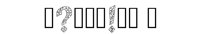 Psyche Regular Font OTHER CHARS