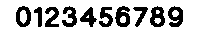 Psychedelic Rounded Font OTHER CHARS