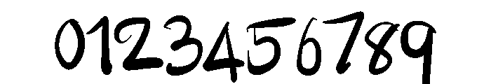 Psycho Script Font OTHER CHARS