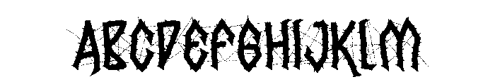 Psychodrama Font UPPERCASE