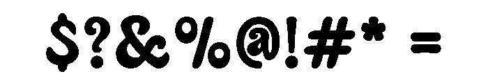Psycora Regular Font OTHER CHARS