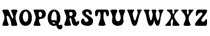 Psycora Regular Font UPPERCASE
