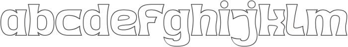 Psychedelia Energy-Hollow otf (400) FONT