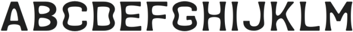 Psychedelic Display Regular otf (400) Font LOWERCASE