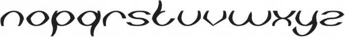 Psychedelic Italic otf (400) Font LOWERCASE
