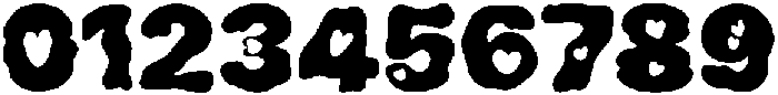 Psychedelic craz luv Regular otf (400) Font OTHER CHARS