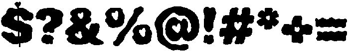 Psychedelic craz luv Regular otf (400) Font OTHER CHARS
