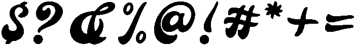 Psychedelic otf (400) Font OTHER CHARS