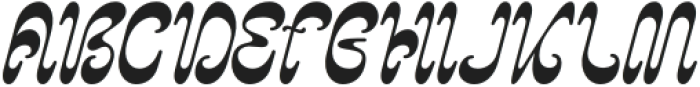 Psychodelic Regular otf (400) Font UPPERCASE
