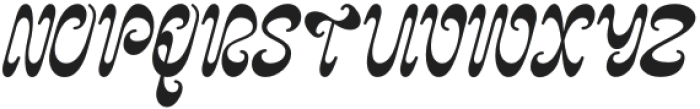Psychodelic Regular otf (400) Font UPPERCASE