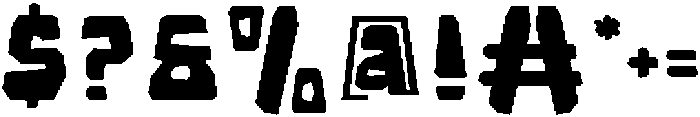 Psyqo otf (400) Font OTHER CHARS