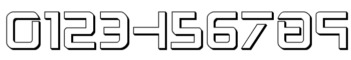 PsYonic VII 3D Regular Font OTHER CHARS