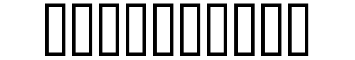 P?s?ttning Font OTHER CHARS