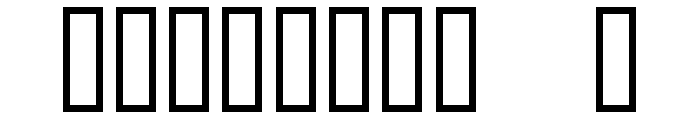 P?s?ttning Font OTHER CHARS