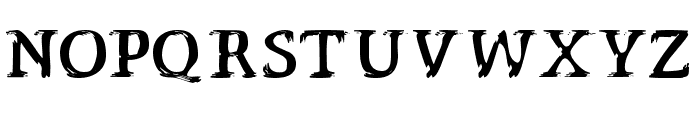 P?s?ttning Font UPPERCASE