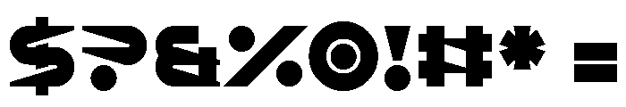 Psychlone Straight Font OTHER CHARS