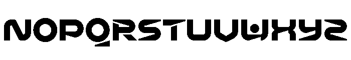 Psychlone Straight Font LOWERCASE