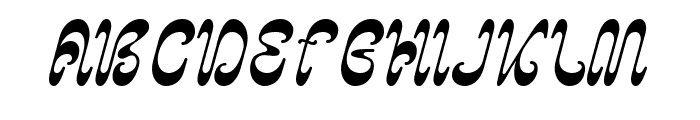 Psychodelic DEMO Regular Font UPPERCASE