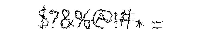Psychographia Font OTHER CHARS