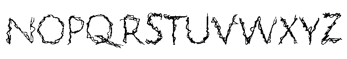 Psychographia Font UPPERCASE