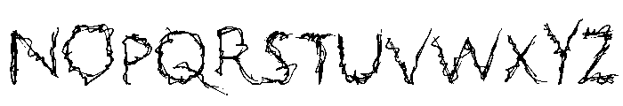 Psychographia Font LOWERCASE