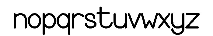 Psychotropic Font LOWERCASE