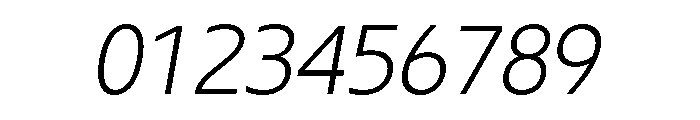 PSL Ornanong Pro Light Italic Font OTHER CHARS