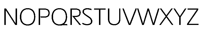PSL Ornanong Pro Light Font UPPERCASE