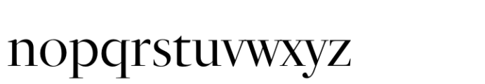 PS Fournier Std Grand Regular Font LOWERCASE