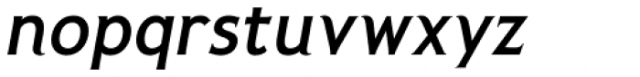 Pseudonym Medium Italic Font LOWERCASE