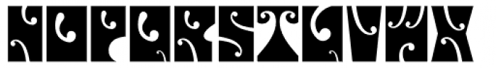 Psychedelic Fillmore East Font UPPERCASE