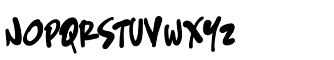 Psycho Scribbler Early Font UPPERCASE