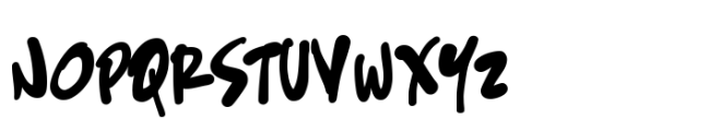 Psycho Scribbler Variable Font UPPERCASE