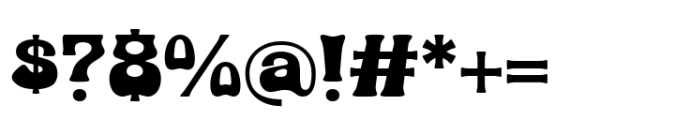Psychofun Heavy Font OTHER CHARS