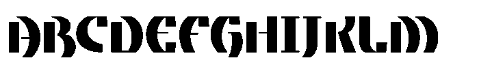 Psylon One Font UPPERCASE