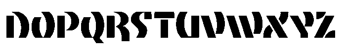 Psylon One Font UPPERCASE