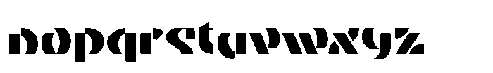 Psylon One Font LOWERCASE