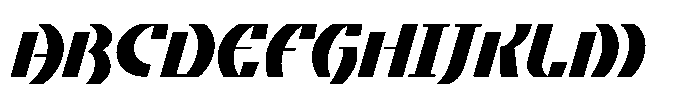 Psylon Two Font UPPERCASE