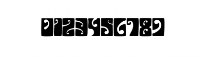 Psychedelic Fillmore West Font OTHER CHARS