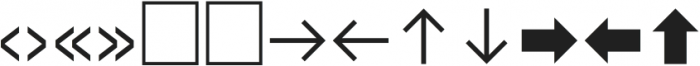 PT Symbol 2 ttf (400) Font UPPERCASE