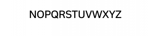 PT Gomo Medium.otf Font UPPERCASE