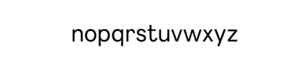 PT Neue Gaase - Regular.otf Font LOWERCASE