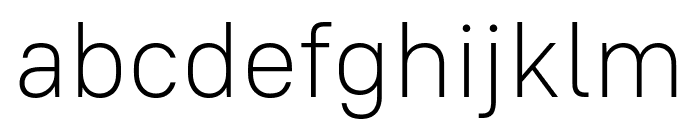 PT Root UI Light Font LOWERCASE