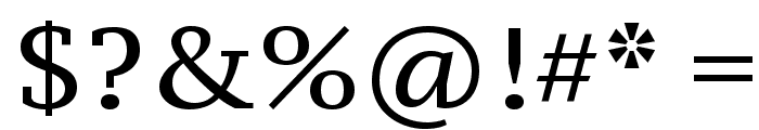 PT Serif Caption Font OTHER CHARS