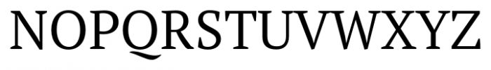 PT Serif Pro Book Font UPPERCASE