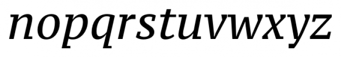 PT Serif Pro Caption Italic Font LOWERCASE