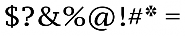 PT Serif Pro Caption Regular Font OTHER CHARS